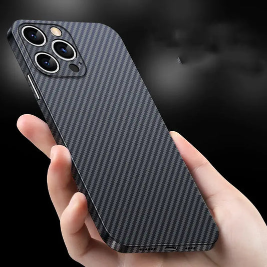Iphone Carbon Fiber Pattern Ultra-Thin Case